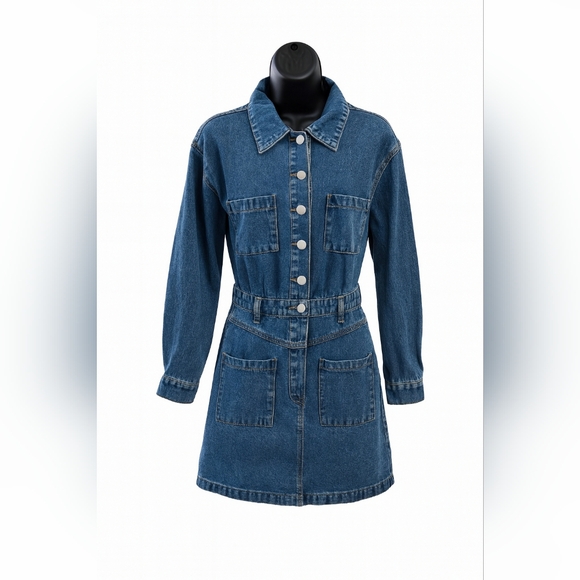 Showpo. Dresses & Skirts - D7 - Showpo Classic Blue Denim Jacket